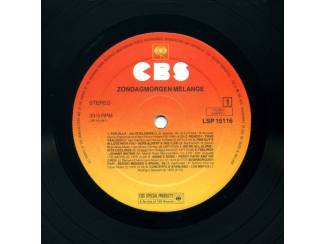 Grammofoon / Vinyl Zondagmorgen Melange 17 nrs LP 1981 zeer mooie staat