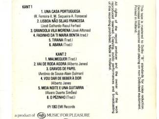 Cassettebandjes Amalia Rodrigues Fado 3 cassettes &euro;2,50 p/s 3 voor &euro;6 ZGAN