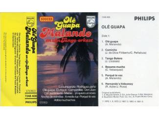 Cassettebandjes Malando en zijn Tango orkest Ol&eacute; Guapa 12 nrs cassette ZGAN