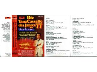 Cassettebandjes Max Greger Die TanzCassette des Jahres &lsquo;77 14 nrs cassette