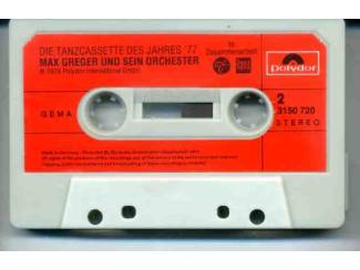 Cassettebandjes Max Greger Die TanzCassette des Jahres &lsquo;77 14 nrs cassette
