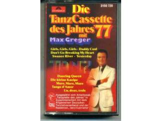 Cassettebandjes Max Greger Die TanzCassette des Jahres &lsquo;77 14 nrs cassette