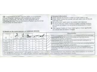 Muziek, Artiesten en Beroemdheden Herman Brood - Horloge Vliegtuig in het originele doos ZGAN