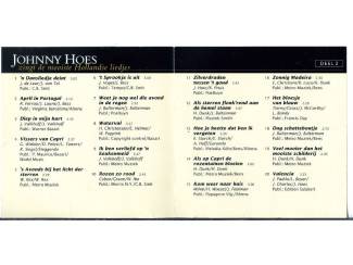 CD Johnny Hoes Och was ik maar deel 2 20 nrs CD 2003 ZGAN