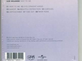 CD Ilse DeLange &ndash; Next To Me 8 nrs CD 2010 NIEUW GESEALD