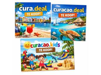 Domeinnamen en Websites 3 sterke Cura&ccedil;ao domeinnamen te koop