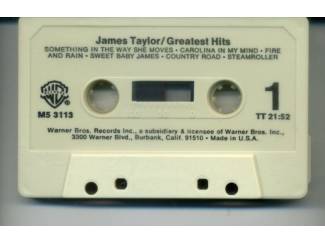 Cassettebandjes James Taylor &ndash; Greatest Hits 12 nrs cassette 1976 ZGAN