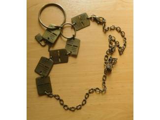 militaire halsketting met identiteitsplaatjes