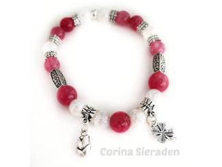 Armbanden Armbandenset van natuursteen