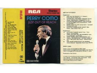 Cassettebandjes Perry Como &ndash; Just Out Of Reach 10 nrs cassette 1975 ZGAN