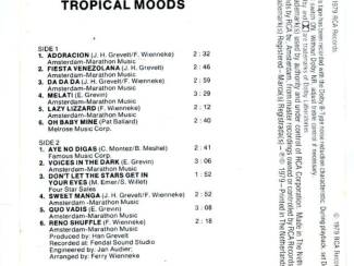 Cassettebandjes Rein van den Broek &lrm;Tropical Moods 12 nrs cassette 1979 ZGAN