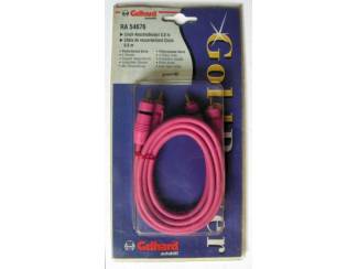 Gelhard Autohifi RA 54676 Cinch aansluitkabel 0,8 m NIEUW
