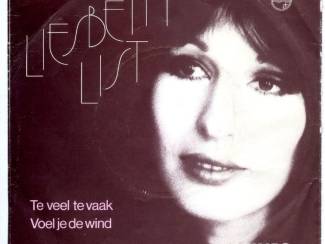 Grammofoon / Vinyl Liesbeth List Te veel te vaak vinyl single 1974 mooie staat