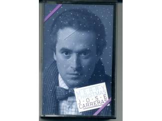 Cassettebandjes Jos&eacute; Carreras Merry Christmas 12 nrs cassette 1986 ALS NIEUW
