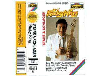 Cassettebandjes Ricky King Stars & Schlager 12 nrs cassette 1990 ZGAN