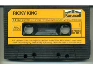 Cassettebandjes Ricky King Stars & Schlager 12 nrs cassette 1990 ZGAN