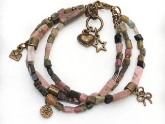 Armband van natuursteen