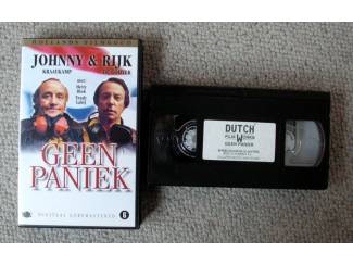 VHS Geen paniek Johnny Kraaykamp & Rijk de Gooyer VHS ZGAN