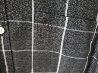 Blouses & Overhemden Heren overhemd lange mouw, ruit