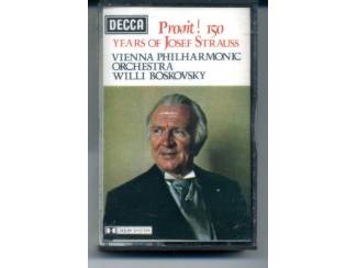 Cassettebandjes Willi Boskovsky &ndash; Prosit! 150 Years Of Josef Strauss 10 nrs