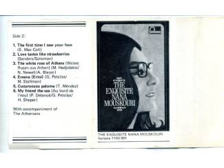 Cassettebandjes Nana Mouskouri &ndash;Over and Over 12 nrs cassette 1971 ZGAN