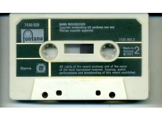 Cassettebandjes Nana Mouskouri &ndash;Over and Over 12 nrs cassette 1971 ZGAN