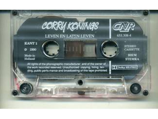 Cassettebandjes Corry Konings &ndash; Leven En Laten Leven 15 nrs cassette 1990 ZGAN