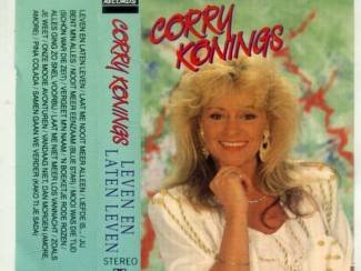 Cassettebandjes Corry Konings &ndash; Leven En Laten Leven 15 nrs cassette 1990 ZGAN