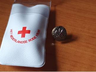 Militaria Rode Kruis donorspeld