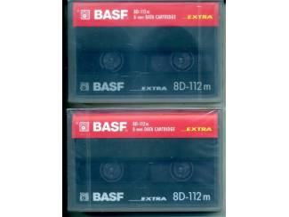 Computer Accessoires 2X BASF DATA CARTRIDGE 8D-112m 8mm EXTRA NIEUW GESEALD