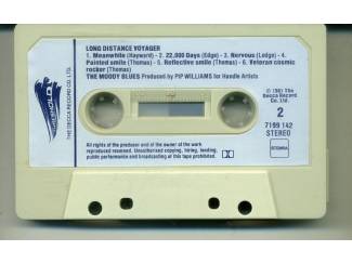 Cassettebandjes The Moody Blues &ndash; Long Distance Voyager 10 nrs cassette 1981