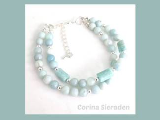 Armband van natuursteen