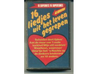 Cassettebandjes 16 Liedjes uit het leven gegrepen cassette ZGAN