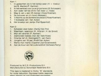 Cassettebandjes 16 Liedjes uit het leven gegrepen cassette ZGAN