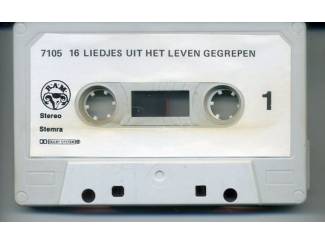 Cassettebandjes 16 Liedjes uit het leven gegrepen cassette ZGAN