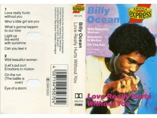 Cassettebandjes Billy Ocean Love Really Hurts Without You cassette 1986 ZGAN