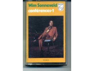 Cassettebandjes Wim Sonneveld Conf&egrave;rences-1 8 nrs cassette 1974 ZGAN