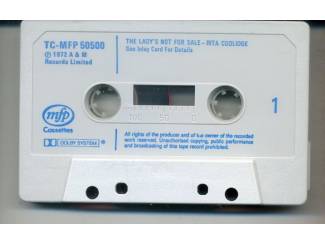 Cassettebandjes Rita Coolidge &ndash; The Lady's Not For Sale 10 nrs cassette 1972