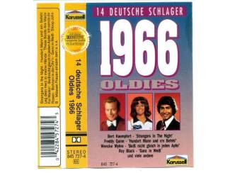 Cassettebandjes 14 Deutsche Schlager 1966 cassette ZGAN
