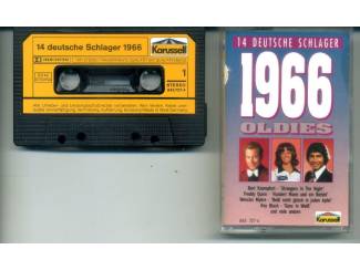 Cassettebandjes 14 Deutsche Schlager 1966 cassette ZGAN