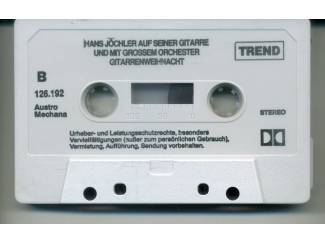 Kerst Hans J&ouml;chler &ndash; Gitarrenweihnacht 12 nrs cassette ZGAN