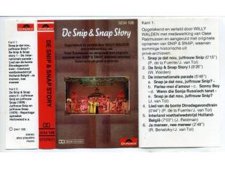 Cassettebandjes Snip & Snap &ndash; De Snip & Snap Story 12 nrs cassette 1980 ZGAN