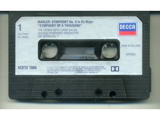 Cassettebandjes Mahler - Symphony No. 8 3 nrs cassette 1972 Series: 2LP ZGAN