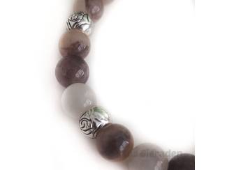 Armbanden Herenarmband van natuursteen