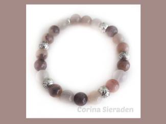 Herenarmband van natuursteen