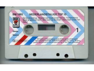 Cassettebandjes Nederlandstalige Top 10 1 cassette 12 nrs ZGAN