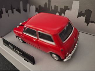 Auto's Mini Cooper Rood Schaal 1:43