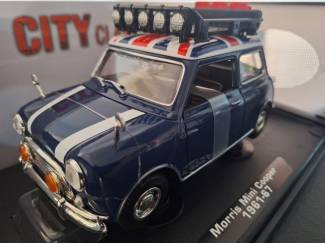 Mini Cooper with Roof Rack Schaal 1:18