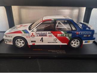 Auto's Mitsubishi Galant VR-6 #4 RAC Rally 1990 Schaal 1:18