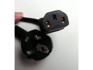 Kabels & Snoeren 3 polige eurostekker Voedingskabel 1,5 meter ZGAN